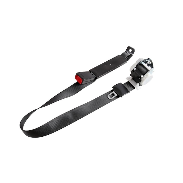 GM Genuine Parts Ebony Rear Center Seat Belt with Retractor
