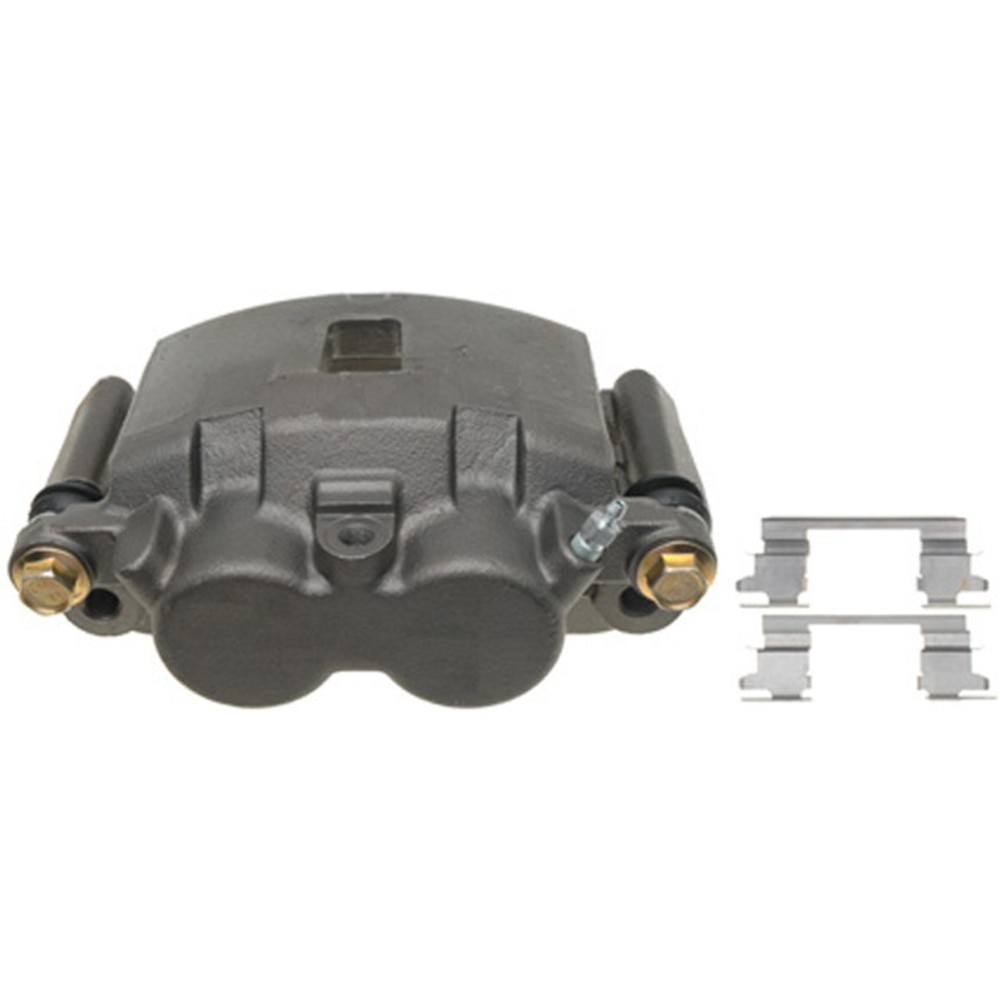 ACDelco Gold Rear Passenger Side Disc Brake Caliper Assembly (Friction Ready Non-Coated), Remanufactured