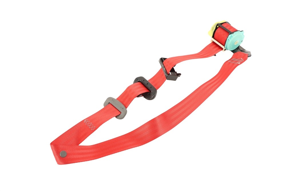 GM Genuine Parts Torch Red Passenger Seat Belt with Retractor