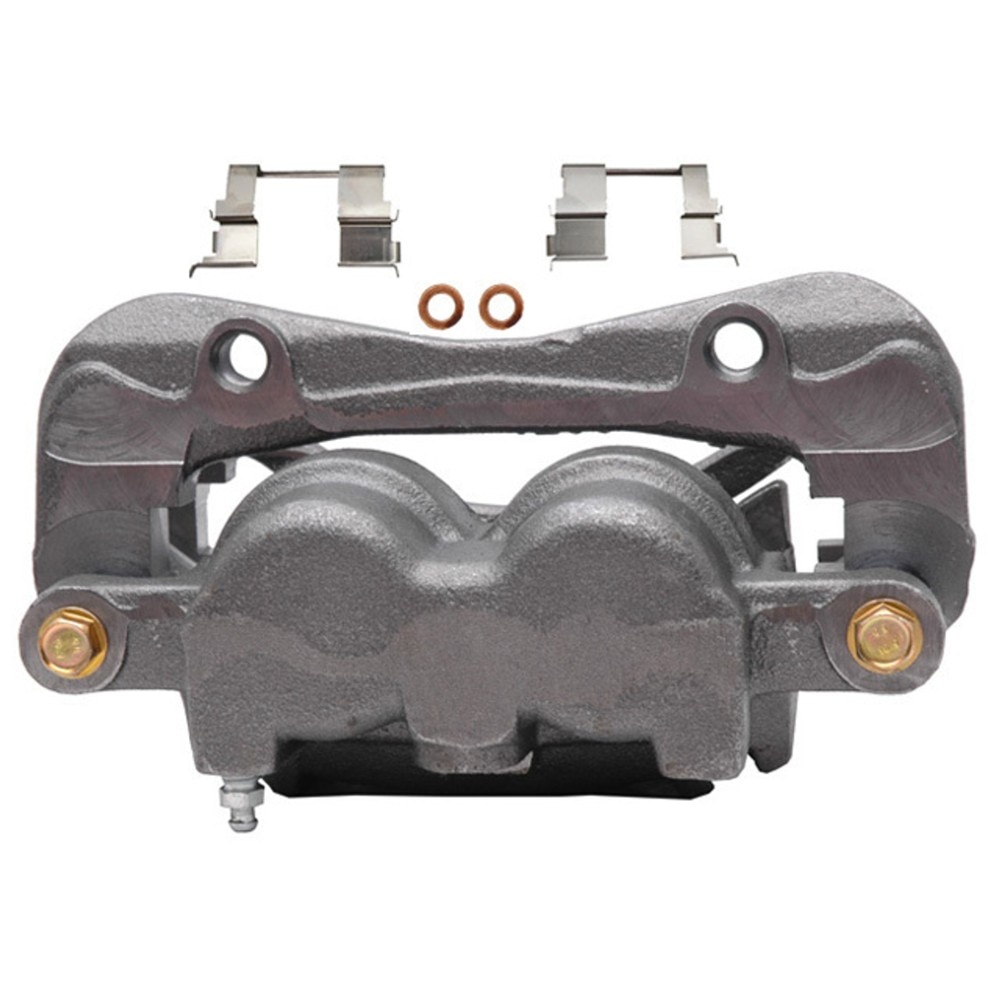 ACDelco Gold Front Driver Side Disc Brake Caliper Assembly (Friction Ready Non-Coated), Remanufactured