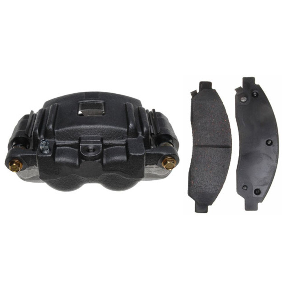 ACDelco Professional Front Passenger Side Disc Brake Caliper Assembly (Loaded Non-Coated), Remanufactured