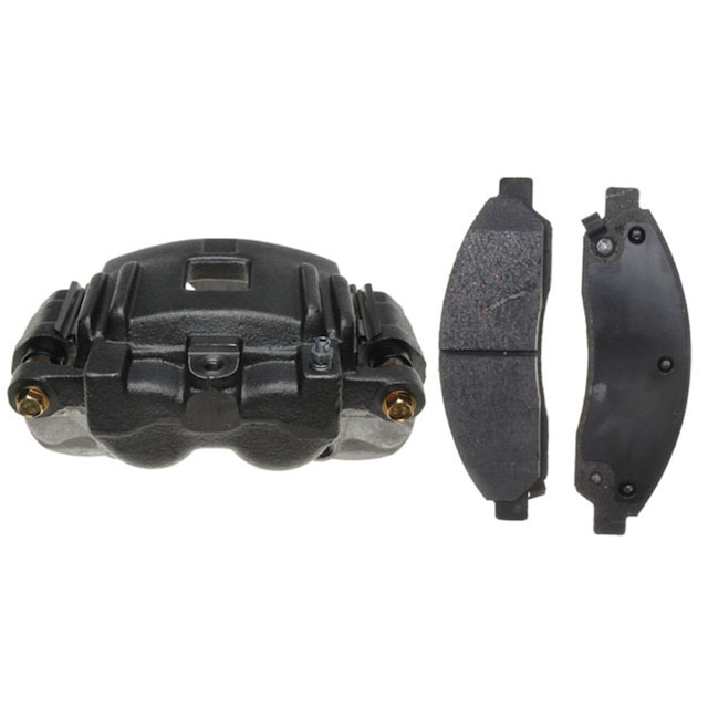 ACDelco Professional Front Driver Side Disc Brake Caliper Assembly (Loaded Non-Coated), Remanufactured