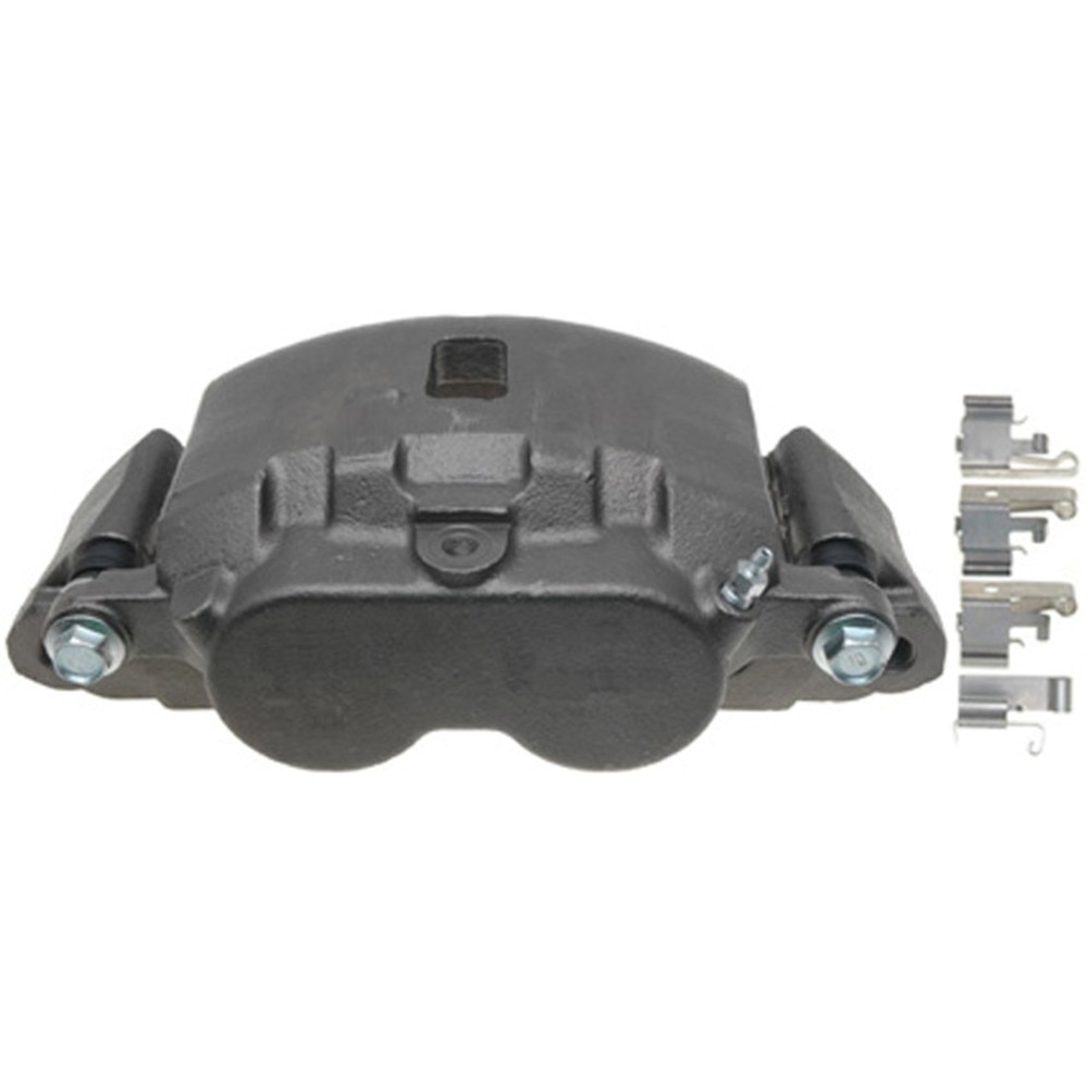 ACDelco Gold Rear Passenger Side Disc Brake Caliper Assembly (Friction Ready Non-Coated), Remanufactured