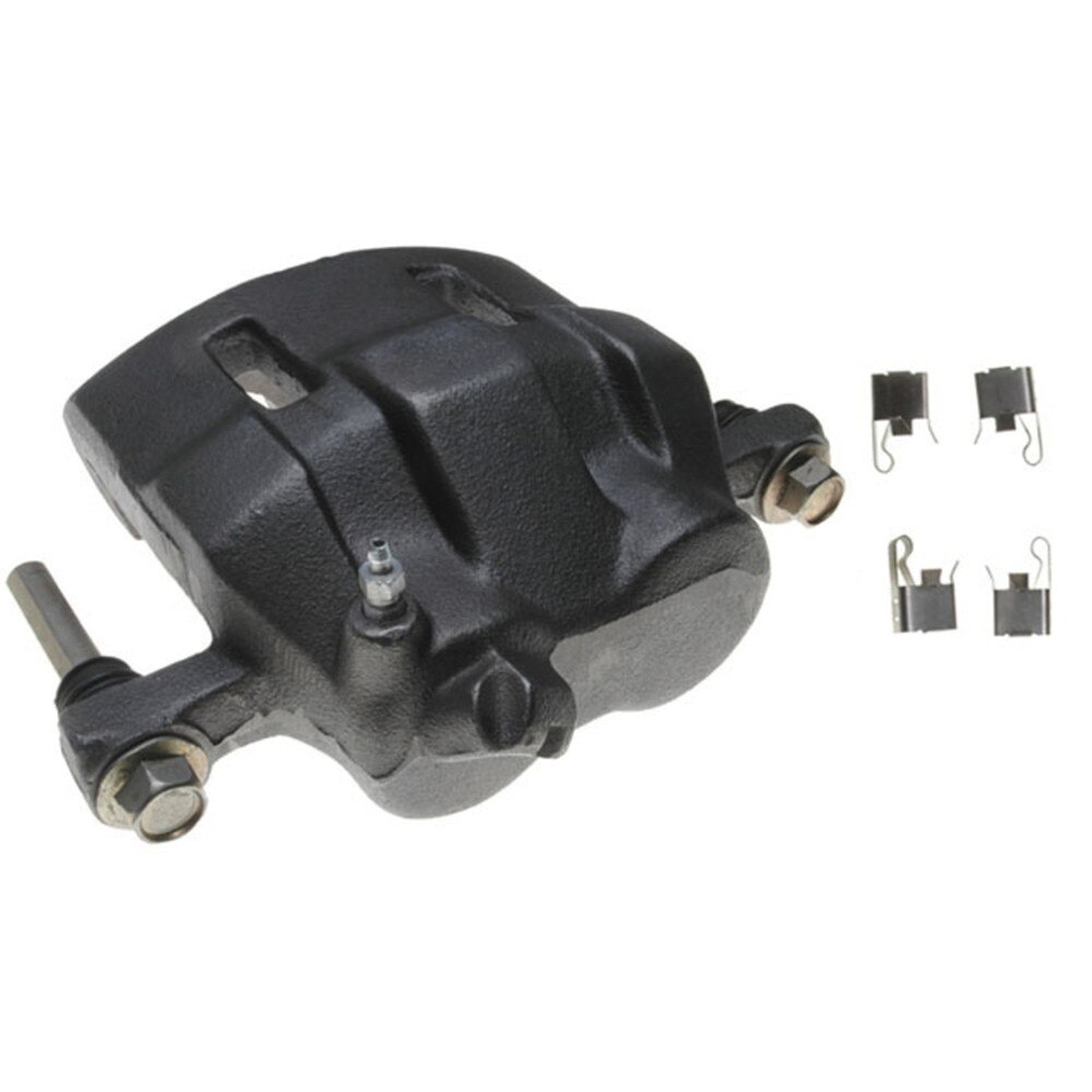 ACDelco Gold Front Passenger Side Disc Brake Caliper Assembly (Friction Ready Non-Coated), Remanufactured