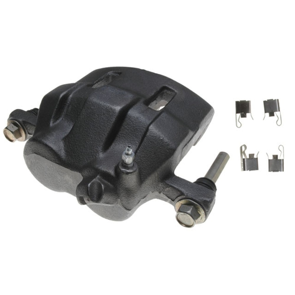 ACDelco Gold Front Driver Side Disc Brake Caliper Assembly (Friction Ready Non-Coated), Remanufactured