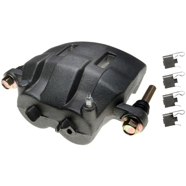ACDelco Gold Front Driver Side Disc Brake Caliper Assembly (Friction Ready Non-Coated), Remanufactured