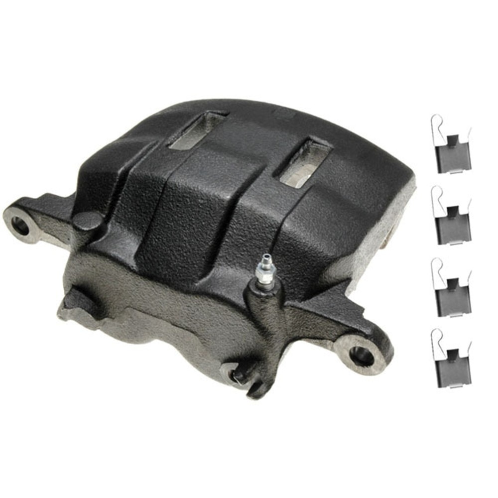 ACDelco Gold Front Driver Side Disc Brake Caliper Assembly (Friction Ready Non-Coated), Remanufactured