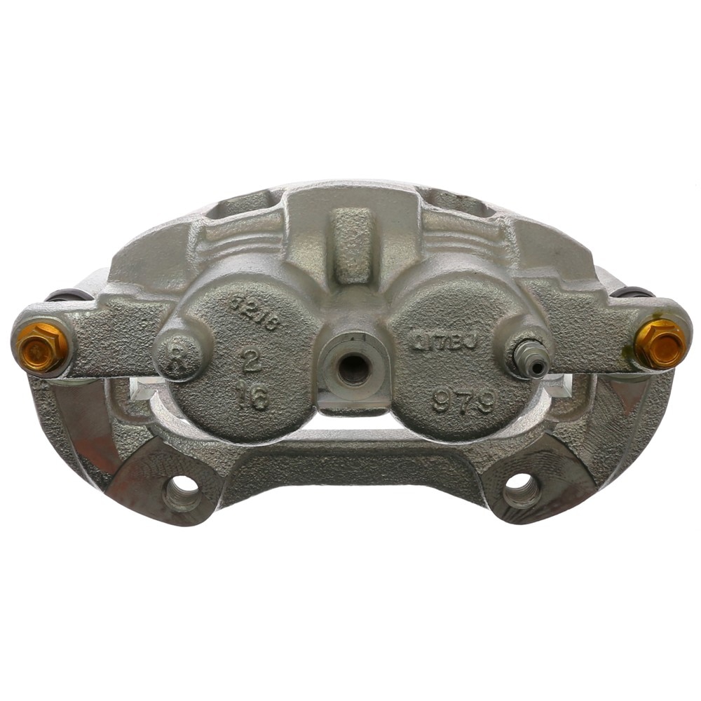 ACDelco Gold Front Passenger Side Disc Brake Caliper Assembly (Friction Ready Non-Coated), Remanufactured