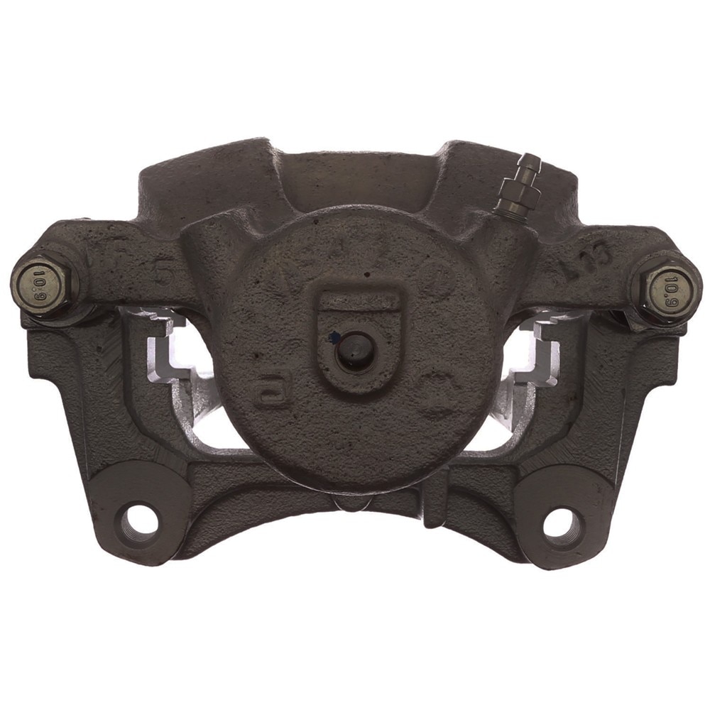 ACDelco Professional Front Passenger Side Disc Brake Caliper Assembly (Friction Ready Non-Coated), Remanufactured