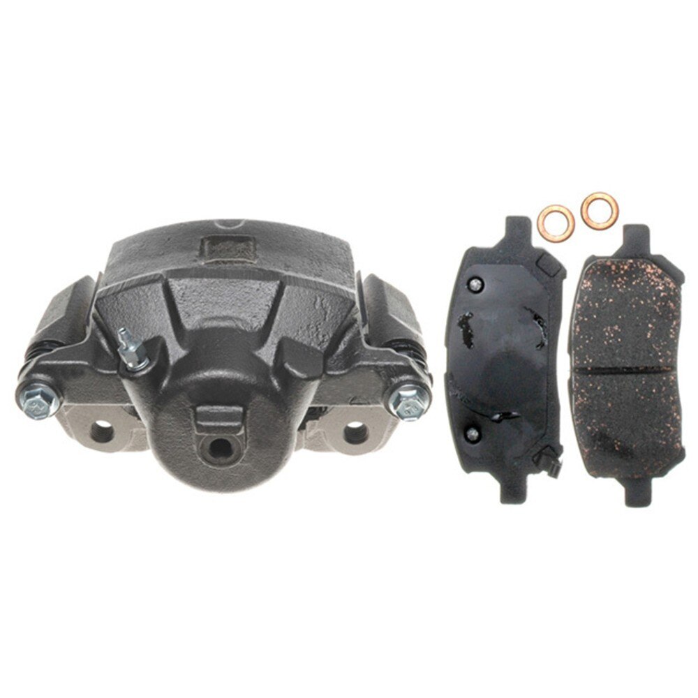 ACDelco Gold Front Driver Side Disc Brake Caliper Assembly with Ceramic Pads (Loaded Non-Coated), Remanufactured