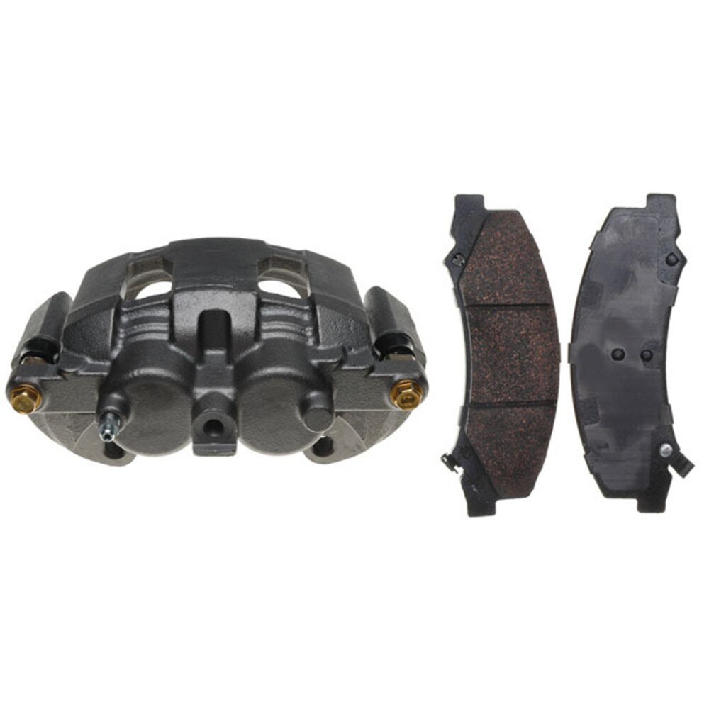 ACDelco Gold Front Driver Side Disc Brake Caliper Assembly with Ceramic Pads (Loaded Non-Coated), Remanufactured