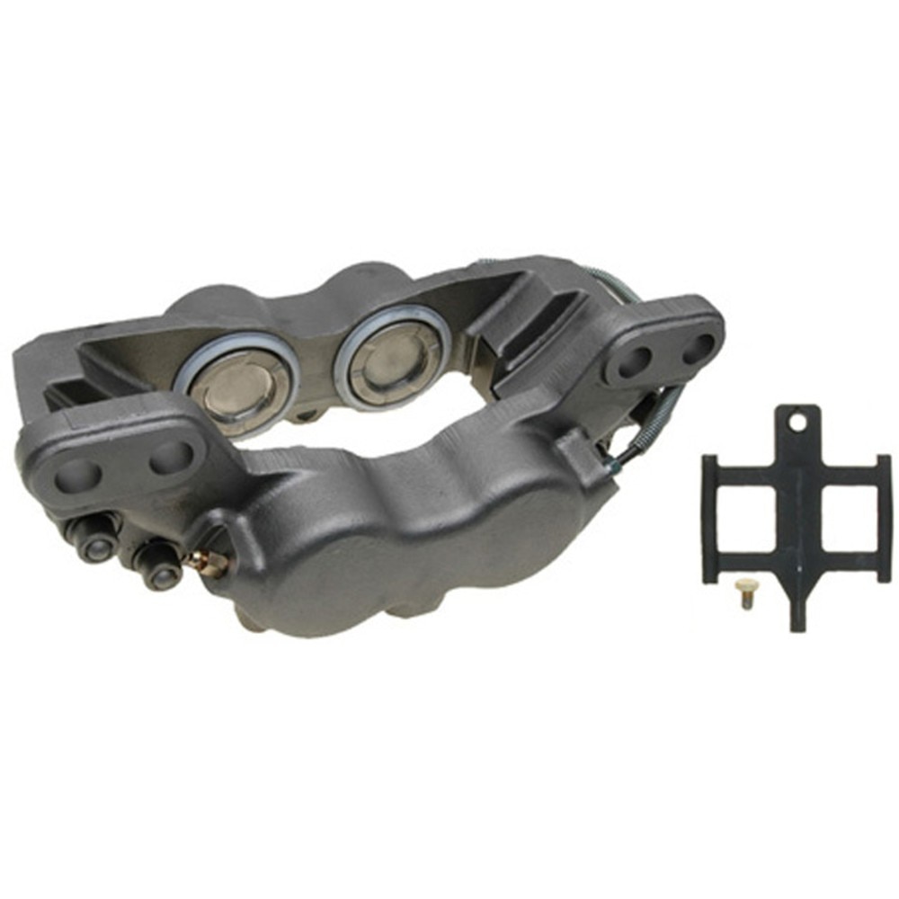 ACDelco Gold Disc Brake Caliper Assembly (Friction Ready Non-Coated), Remanufactured