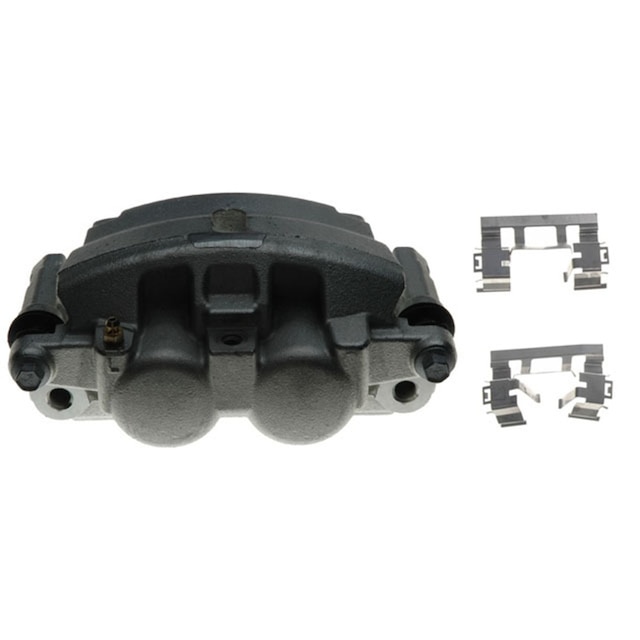 ACDelco Gold Front Driver Side Disc Brake Caliper Assembly (Friction Ready Non-Coated), Remanufactured