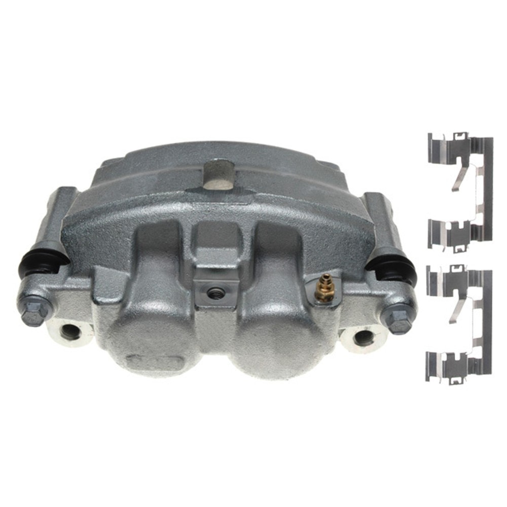 ACDelco Gold Front Passenger Side Disc Brake Caliper Assembly (Friction Ready Non-Coated), Remanufactured