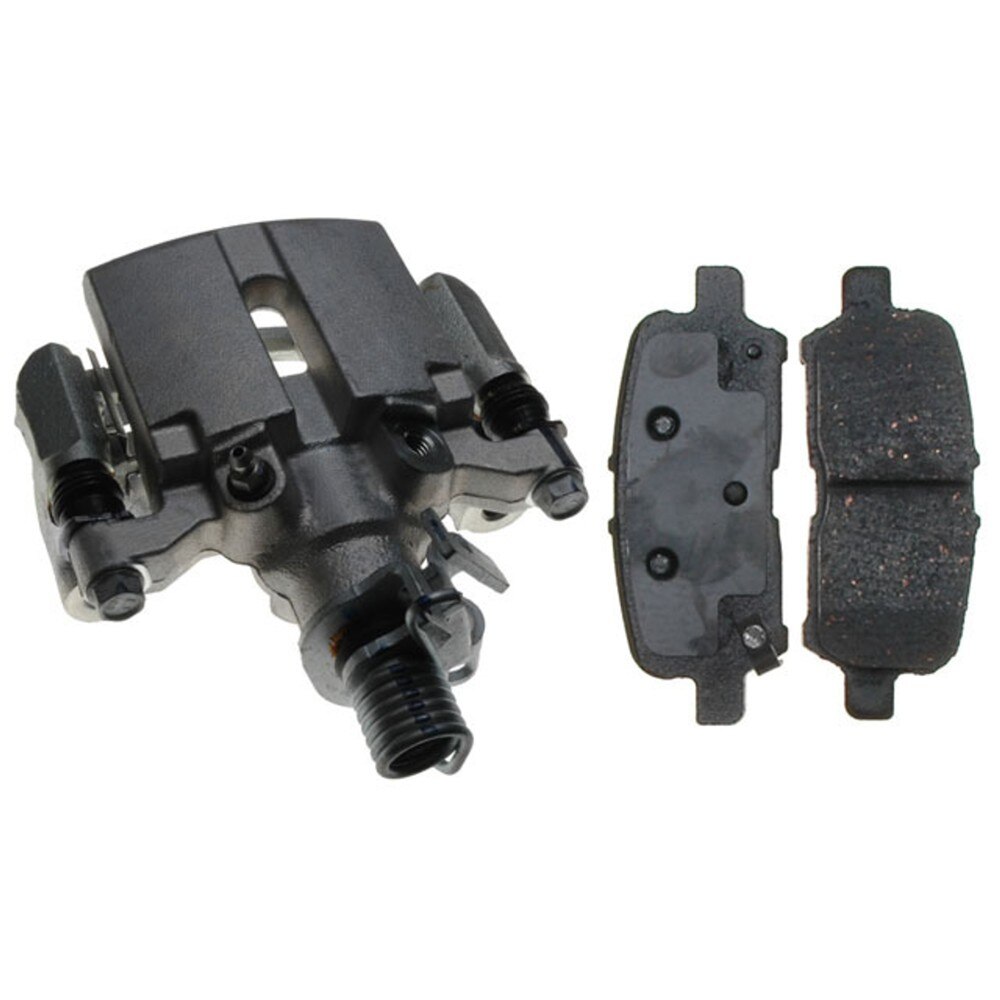 ACDelco Gold Rear Driver Side Disc Brake Caliper Assembly with Ceramic Pads (Loaded Non-Coated), Remanufactured