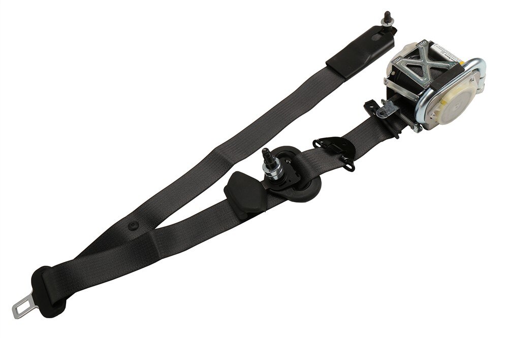 GM Genuine Parts Ebony Passenger Seat Belt with Retractor