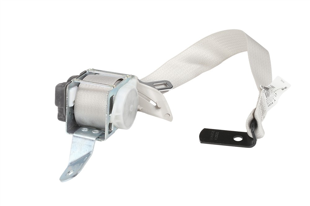 GM Genuine Parts Very Light Titanium Rear Passenger Side Seat Belt with Retractor