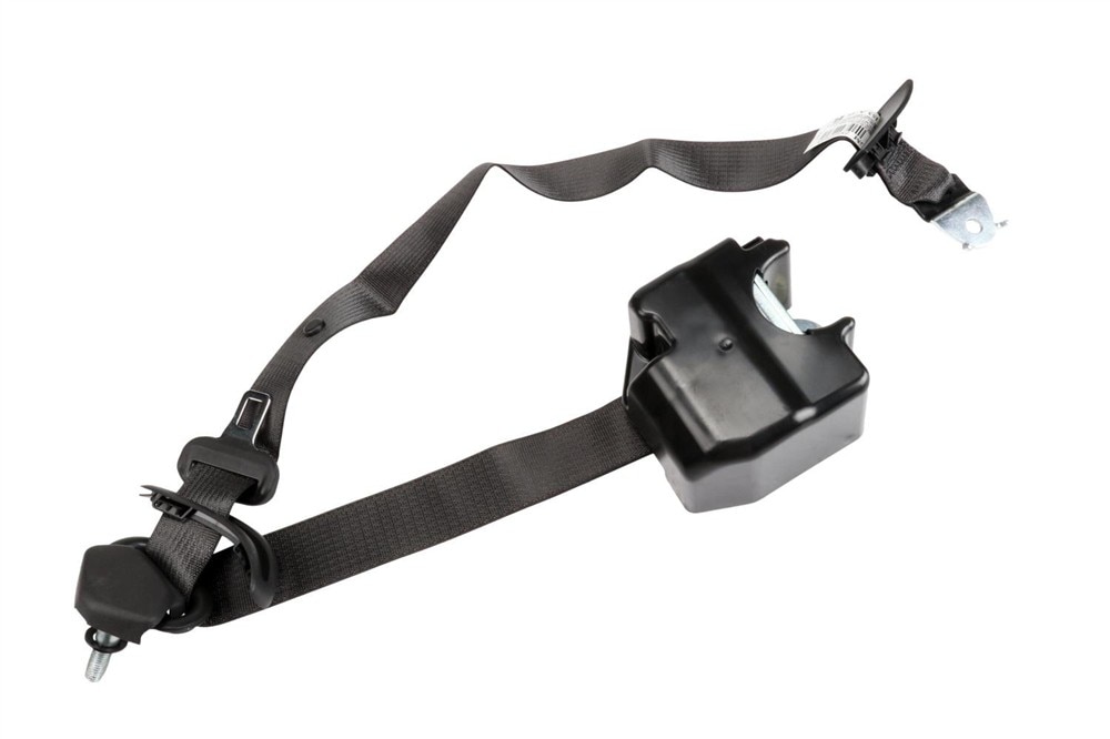 GM Genuine Parts Ebony Passenger Seat Belt with Retractor