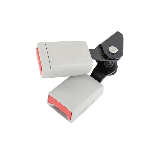 GM Genuine Parts Light Titanium Rear Passenger Side Seat Belt with Buckle
