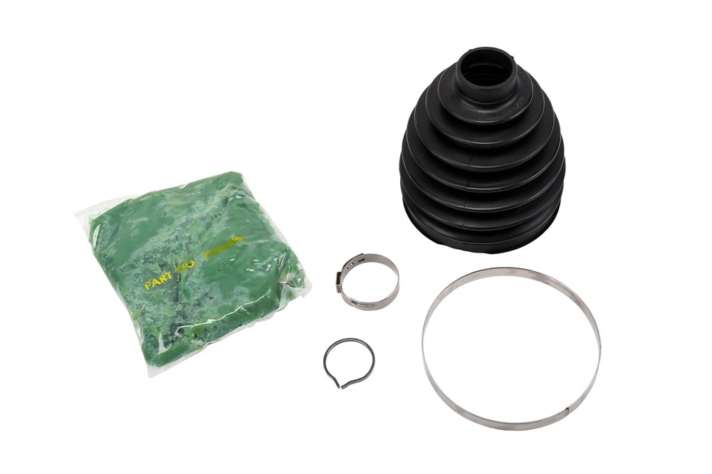 GM Genuine Parts Front Wheel Half-Shaft Constant Velocity (CV) Boot Kit with Clamps and Ring