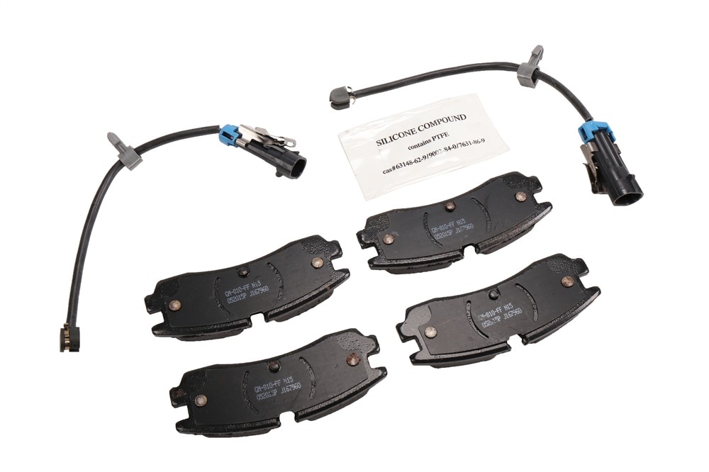 GM Genuine Parts Rear Disc Brake Pad Set with Wear Sensor