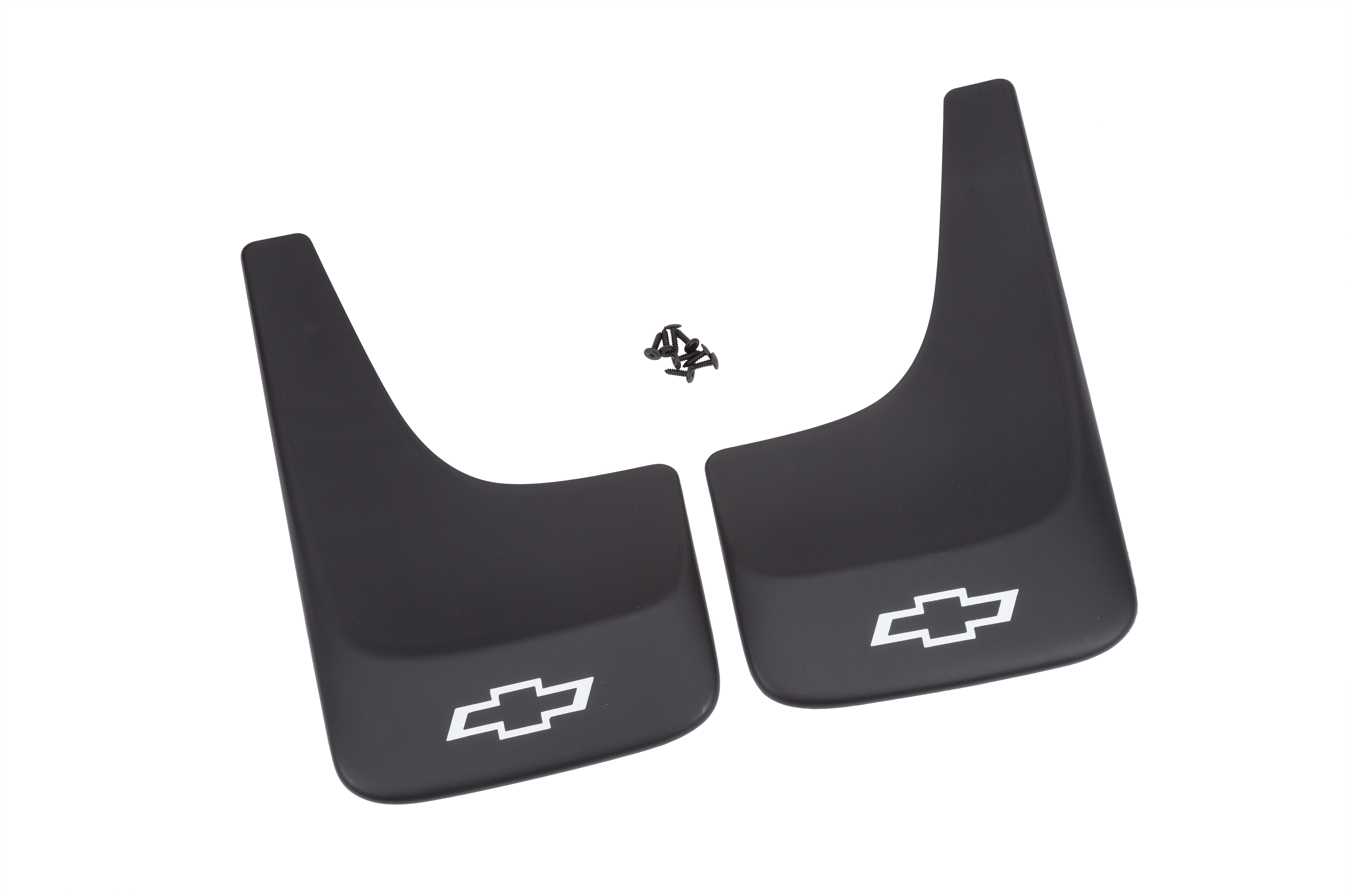 Flat Splash Guards in Black with Bowtie Logo | 19213391