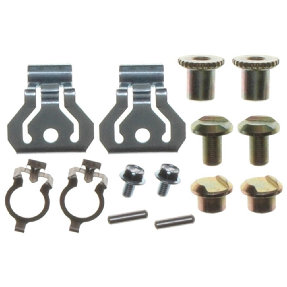 ACDelco Gold Rear Parking Brake Hardware Kit with Clips, Adjusters, Pins, and Bolts