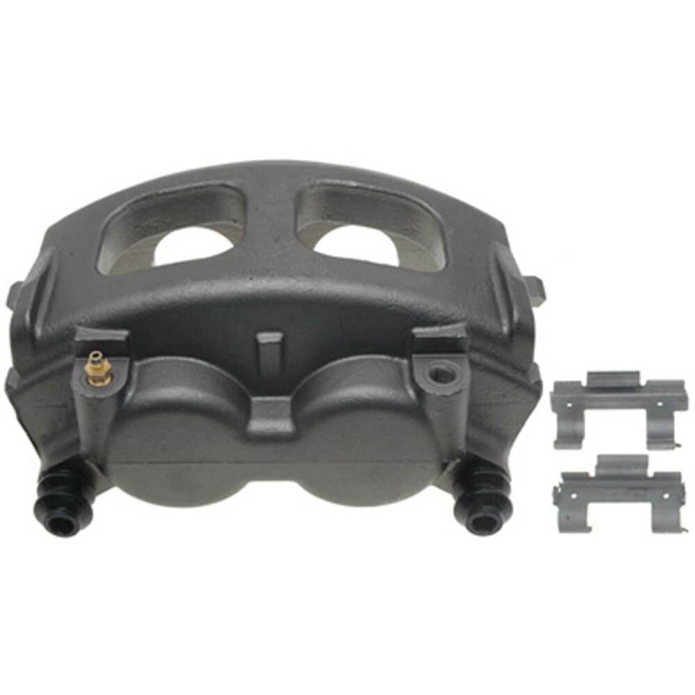ACDelco Gold Front Disc Brake Caliper Assembly (Friction Ready Non-Coated), Remanufactured