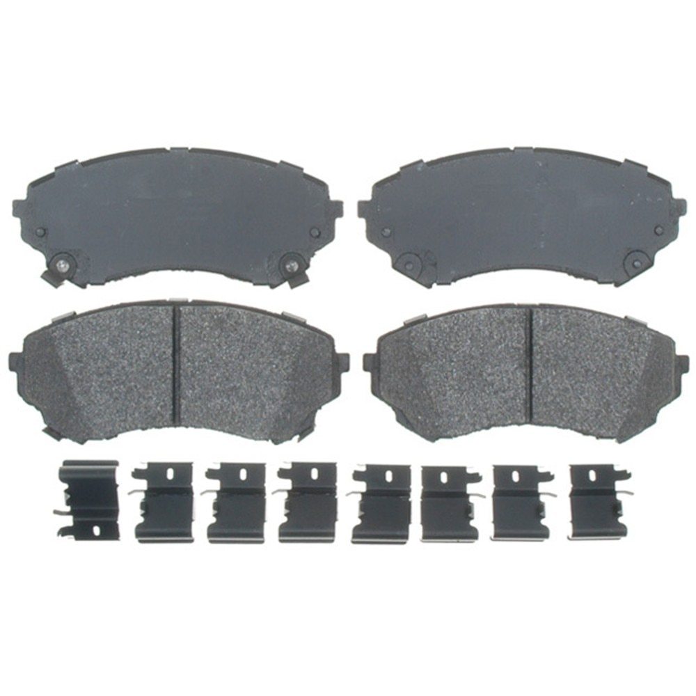 ACDelco Gold Semi-Metallic Front Disc Brake Pad Set