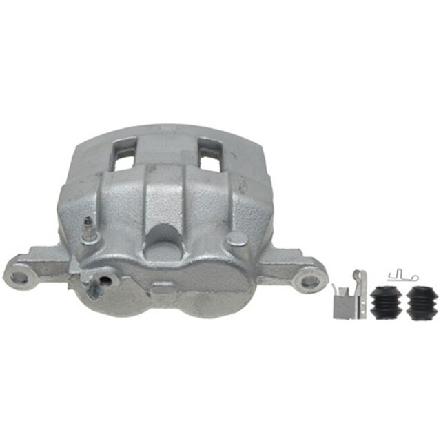 ACDelco Gold Front Disc Brake Caliper Assembly (Friction Ready Non-Coated), Remanufactured