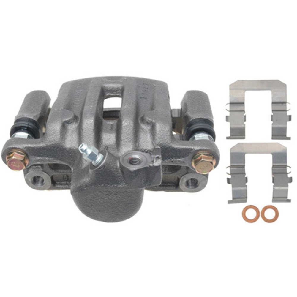 ACDelco Gold Rear Driver Side Disc Brake Caliper Assembly (Friction Ready Non-Coated), Remanufactured