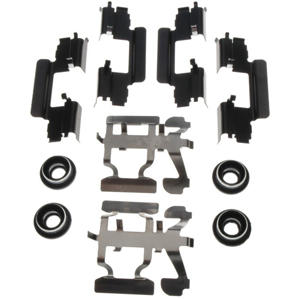 ACDelco Gold Rear Disc Brake Caliper Hardware Kit with Clips, Brackets, and Seals