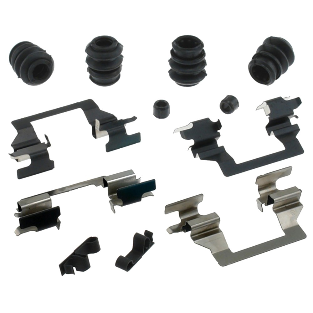 ACDelco Gold Front Disc Brake Caliper Hardware Kit with Clips, Seals, Bushings, and Lubricant