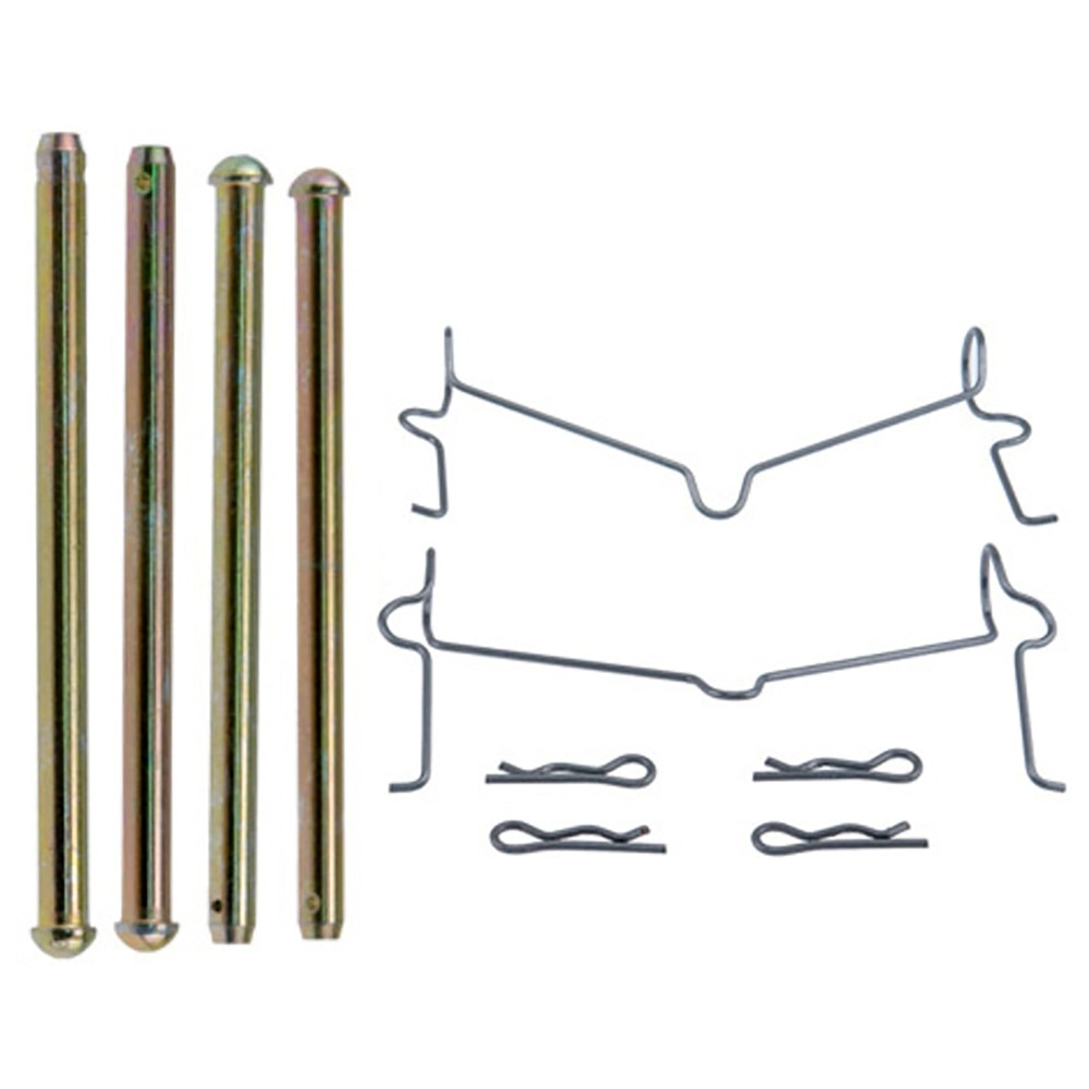 ACDelco Gold Front Disc Brake Caliper Hardware Kit with Springs, Pins, and Lubricant