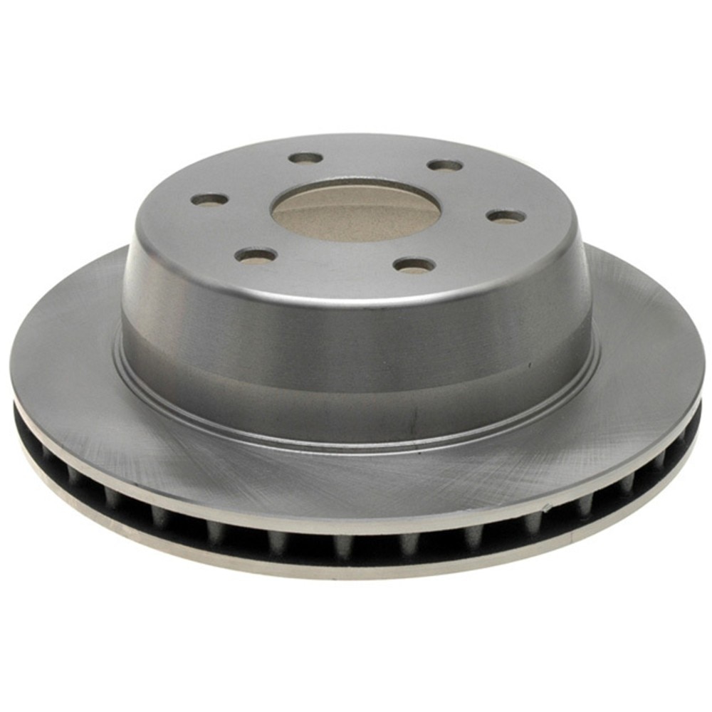 ACDelco Silver Non-Coated Rear Disc Brake Rotor