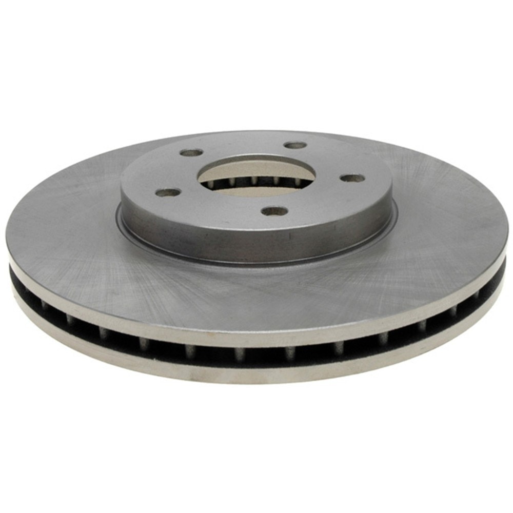 ACDelco Silver Non-Coated Front Disc Brake Rotor