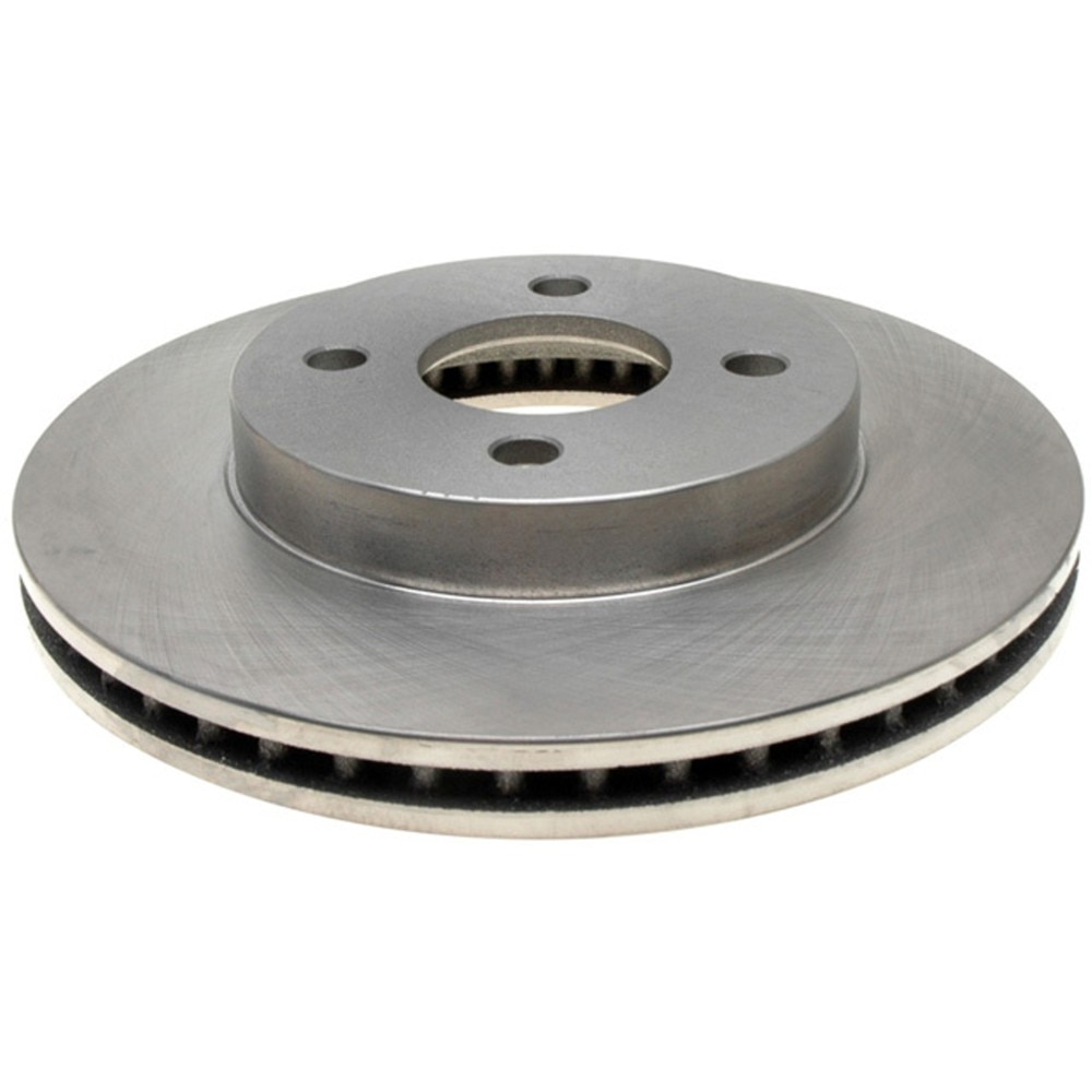 ACDelco Silver Non-Coated Front Disc Brake Rotor