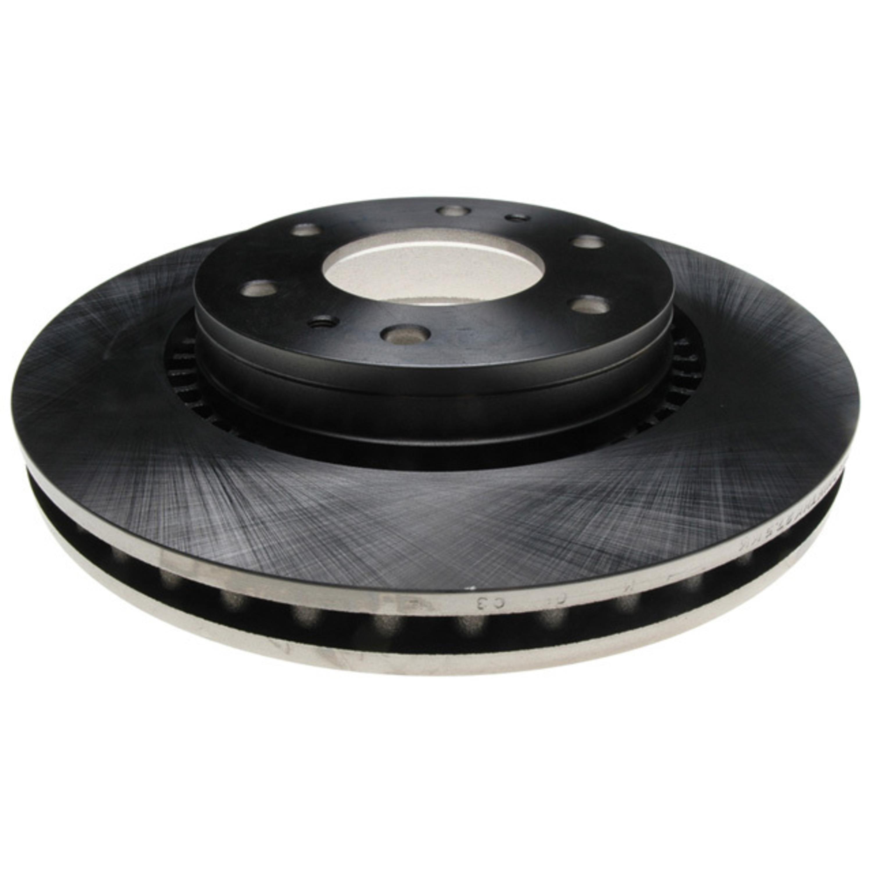 ACDelco Silver Non-Coated Front Disc Brake Rotor