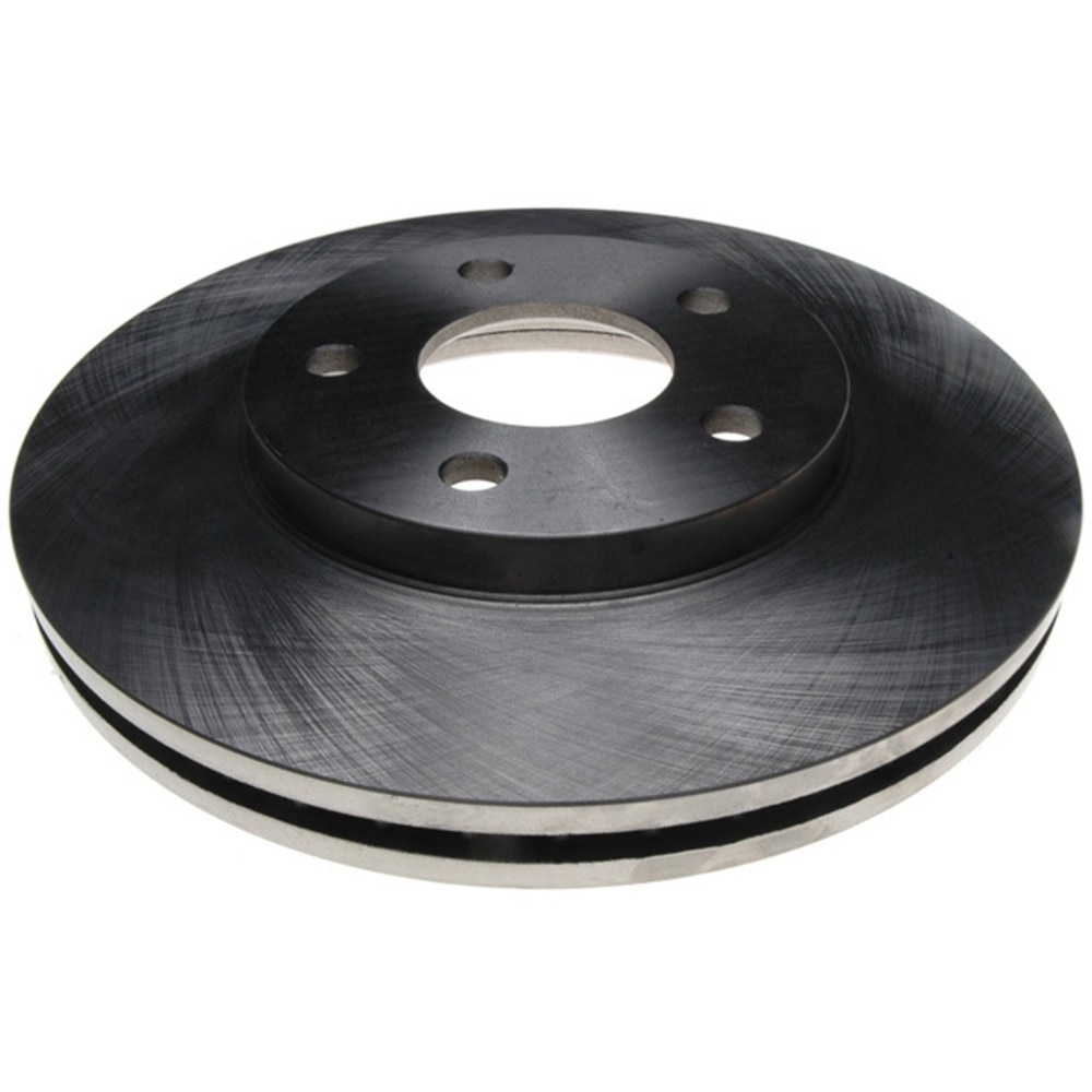 ACDelco Silver Non-Coated Front Disc Brake Rotor