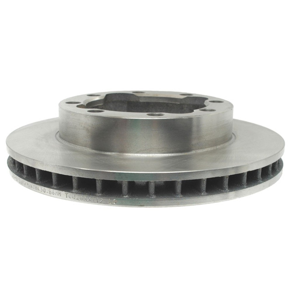 ACDelco Silver Non-Coated Front Disc Brake Rotor