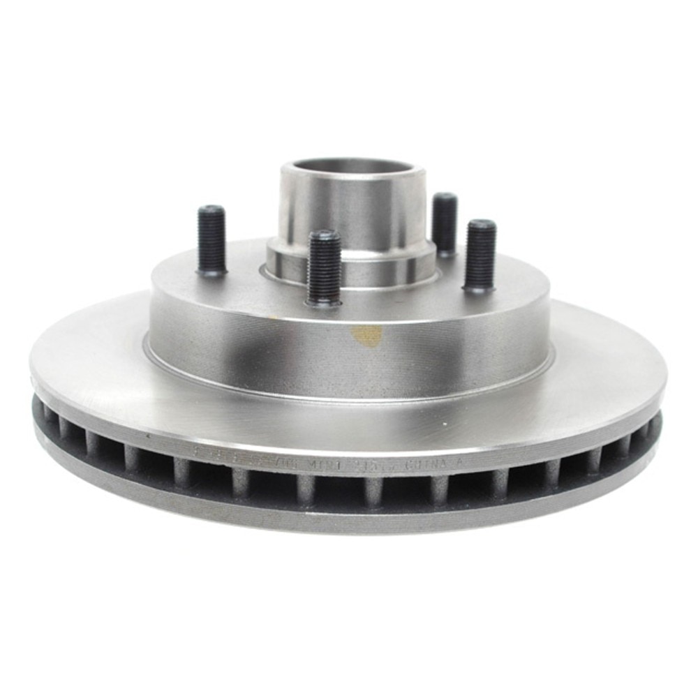 ACDelco Silver Non-Coated Front Disc Brake Rotor and Hub Assembly