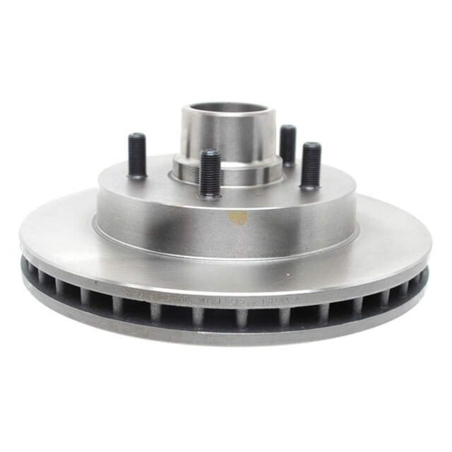 ACDelco Silver Non-Coated Front Disc Brake Rotor and Hub Assembly