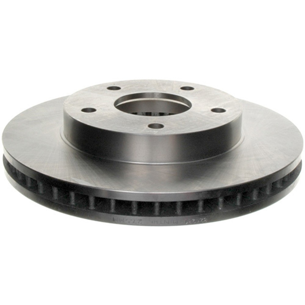 ACDelco Silver Non-Coated Front Disc Brake Rotor