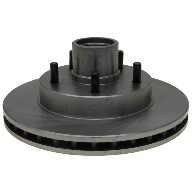 ACDelco Silver Non-Coated Front Disc Brake Rotor and Hub Assembly