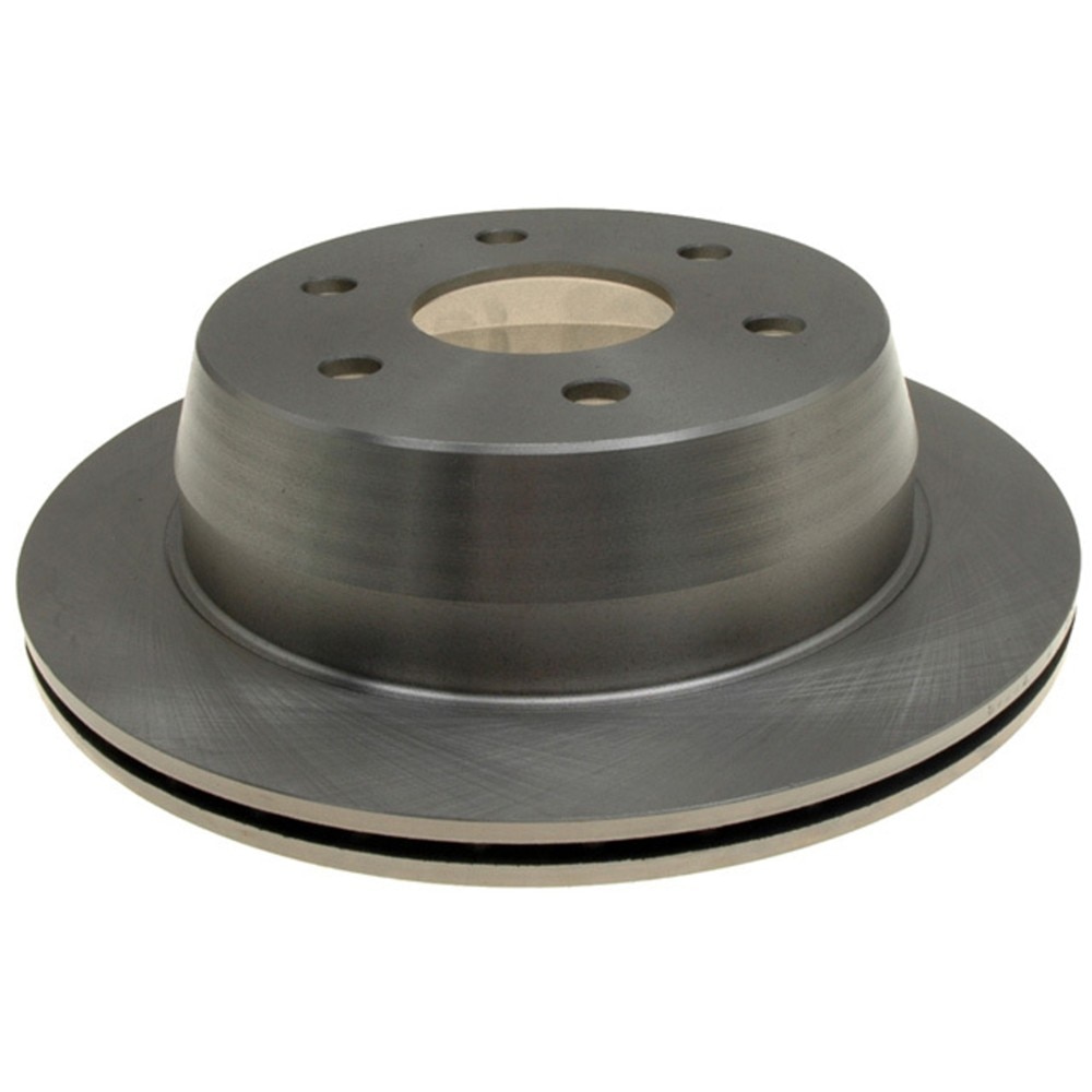 ACDelco Silver Non-Coated Rear Disc Brake Rotor