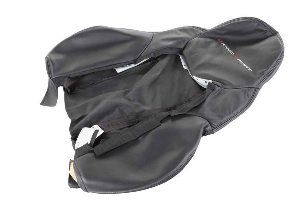 GM Genuine Parts Ebony and Dark Titanium Passenger Seat Back Cover