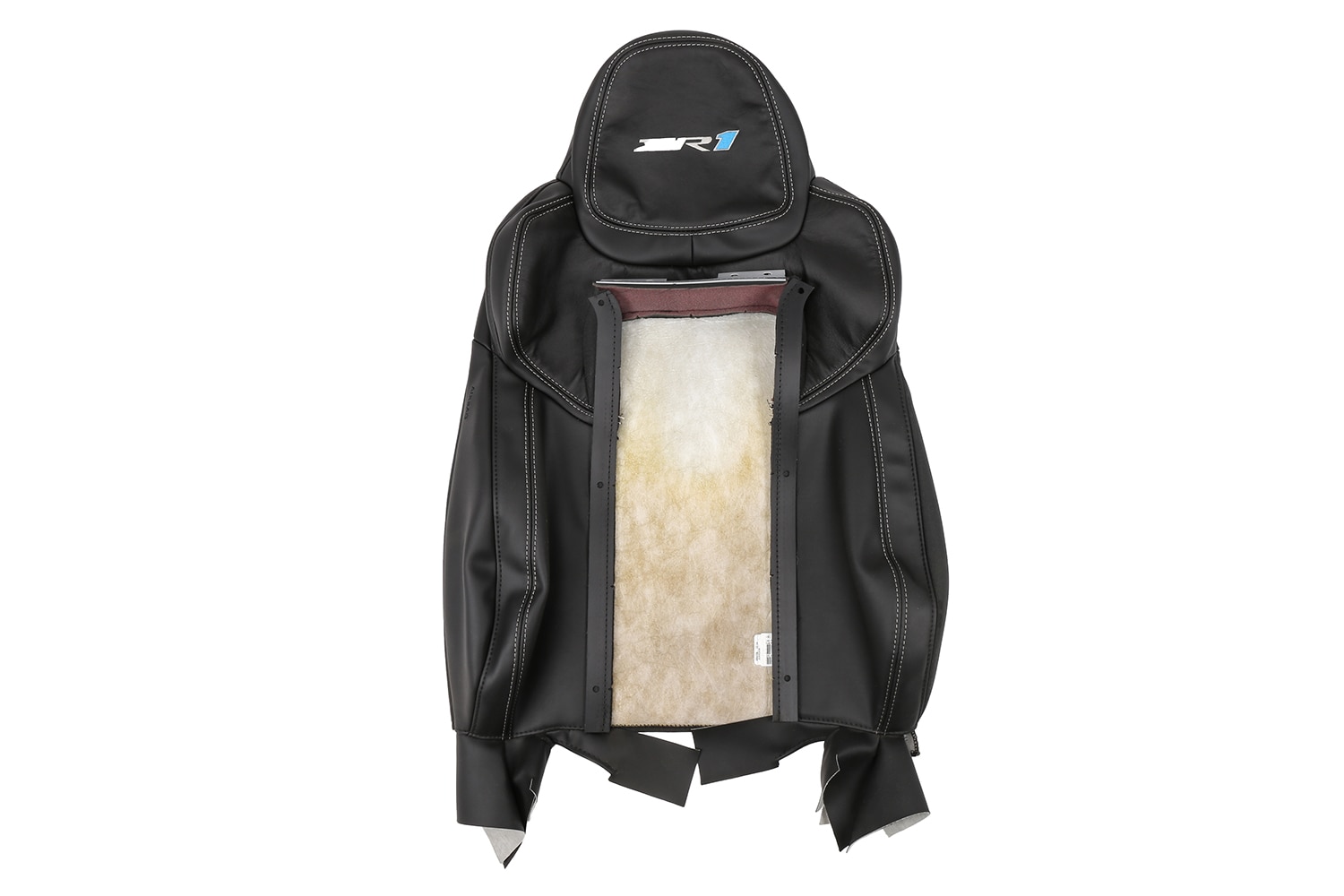 GM Genuine Parts Ebony and Light Cashmere Passenger Seat Back Cover