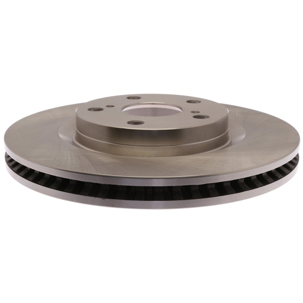 ACDelco Silver Non-Coated Front Disc Brake Rotor