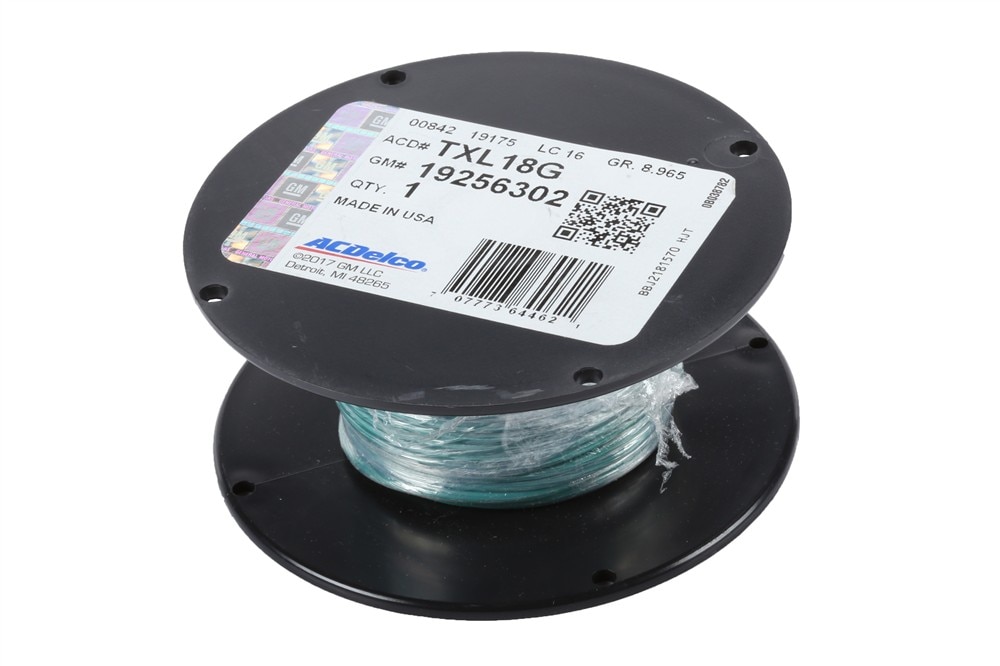 GM Genuine Parts 50 ft Spool of Green 18 Gauge Thin Wall TXL Wire
