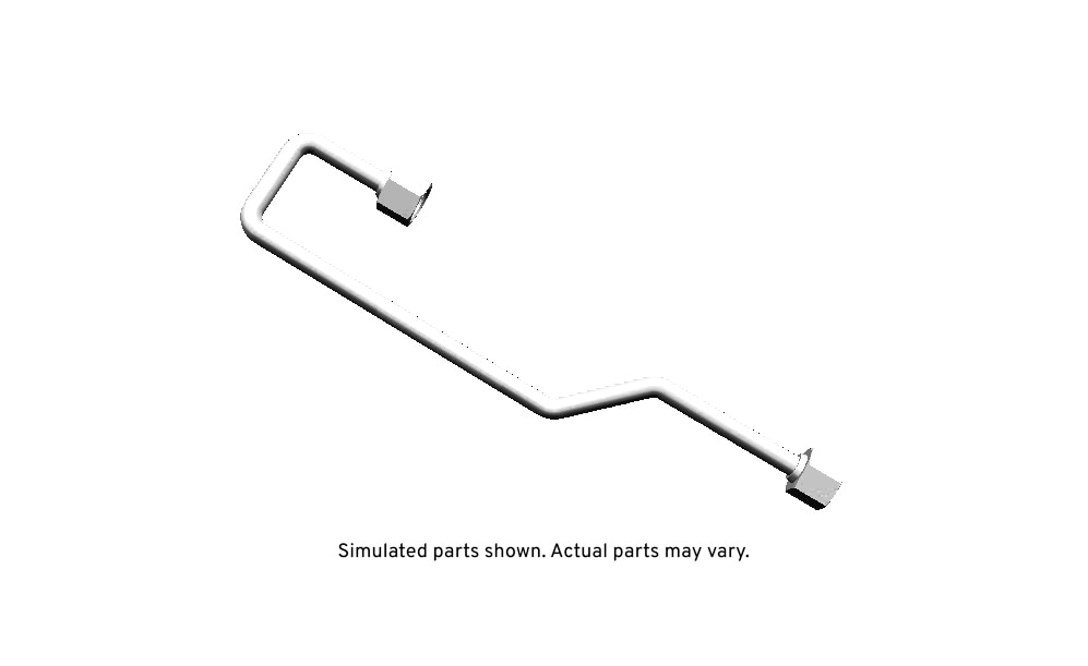 GM Genuine Parts Compressed Natural Gas (CNG) High Pressure Regulator Pipe